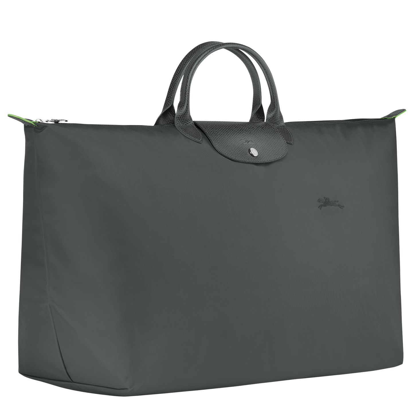 M LE PLIAGE GREEN TRAVEL BAG Recycled Canvas - Graphite