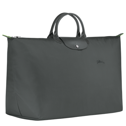 M LE PLIAGE GREEN TRAVEL BAG Recycled Canvas - Graphite