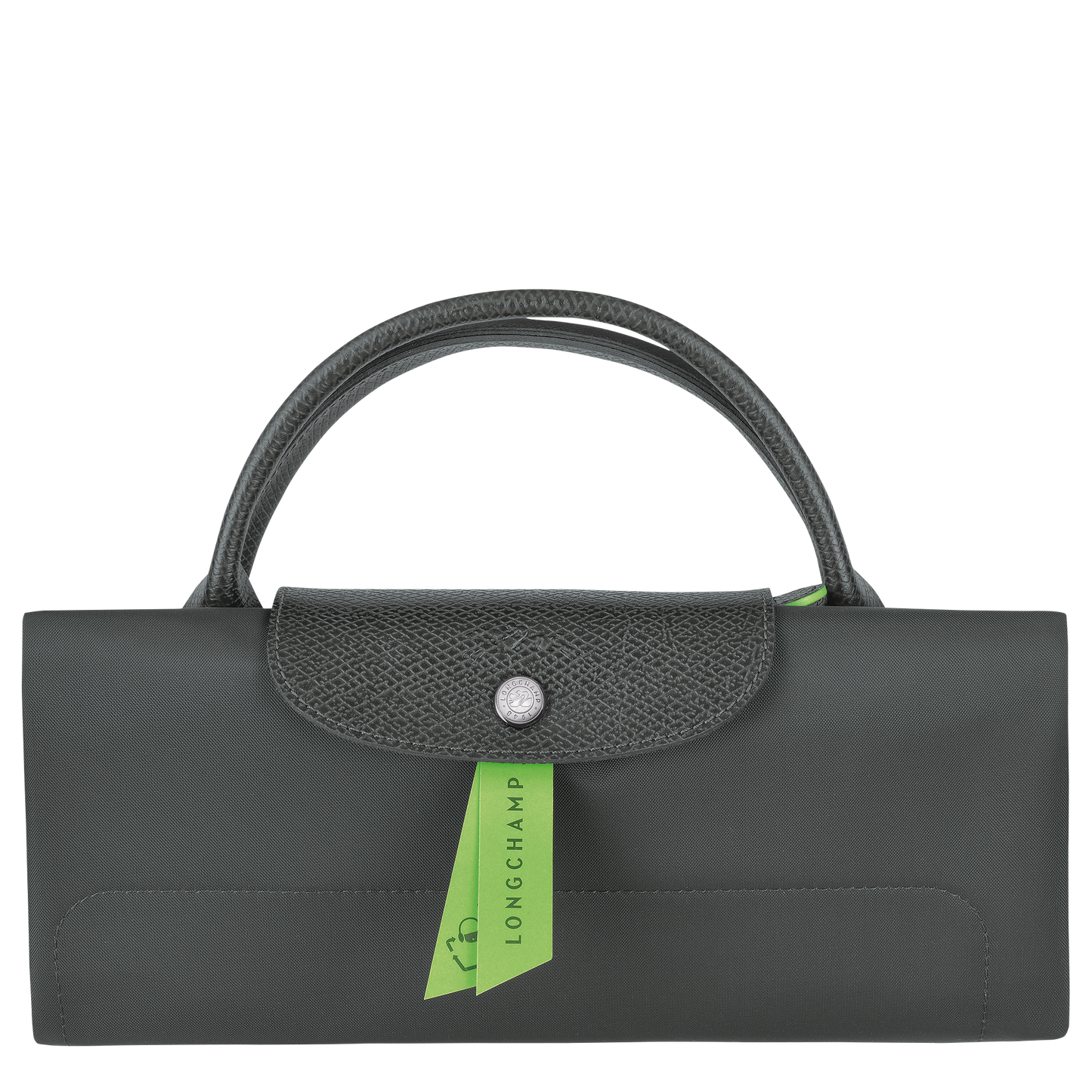 M LE PLIAGE GREEN TRAVEL BAG Recycled Canvas - Graphite