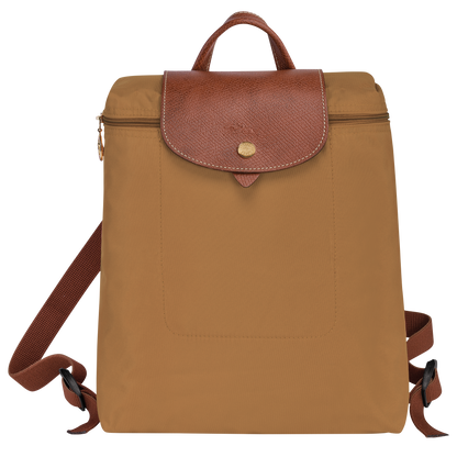 M Le Pliage Original Backpack Recycled Canvas - Chamois