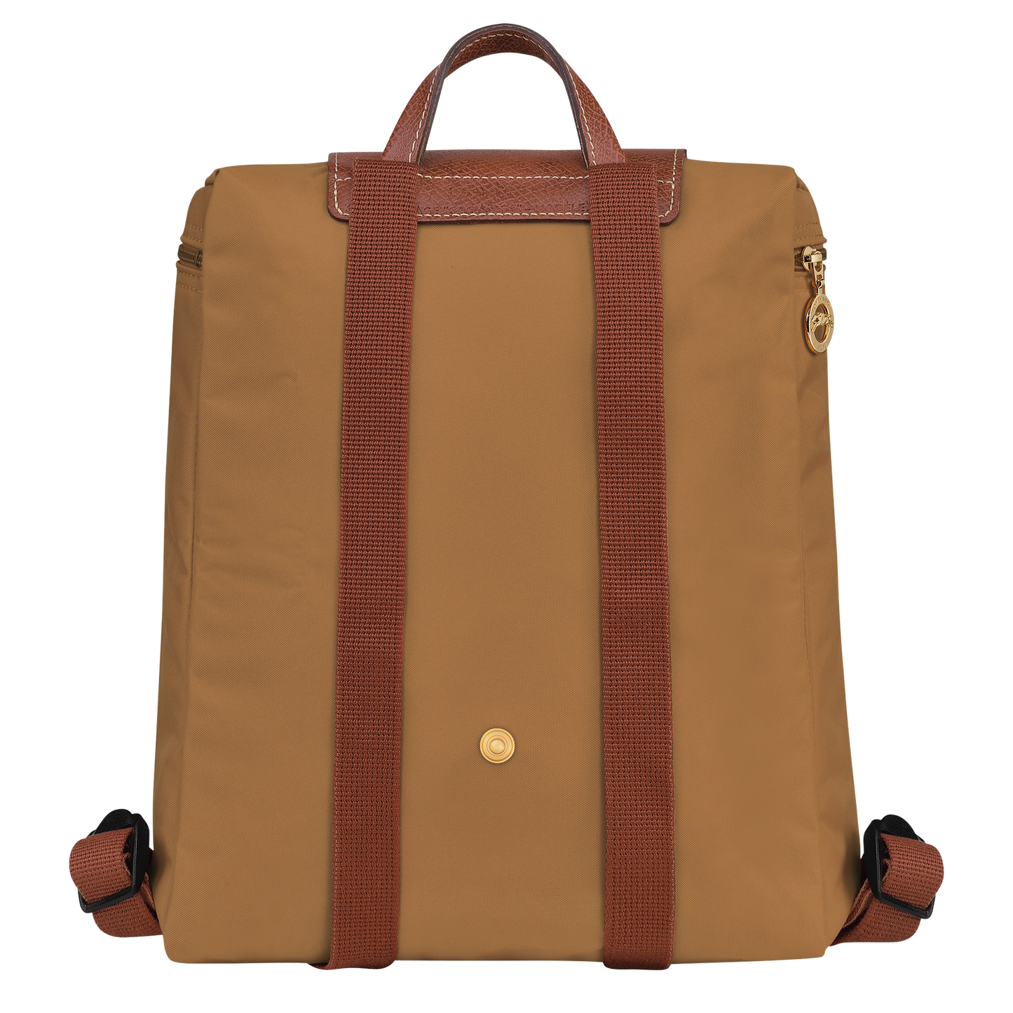 M Le Pliage Original Backpack Recycled Canvas - Chamois