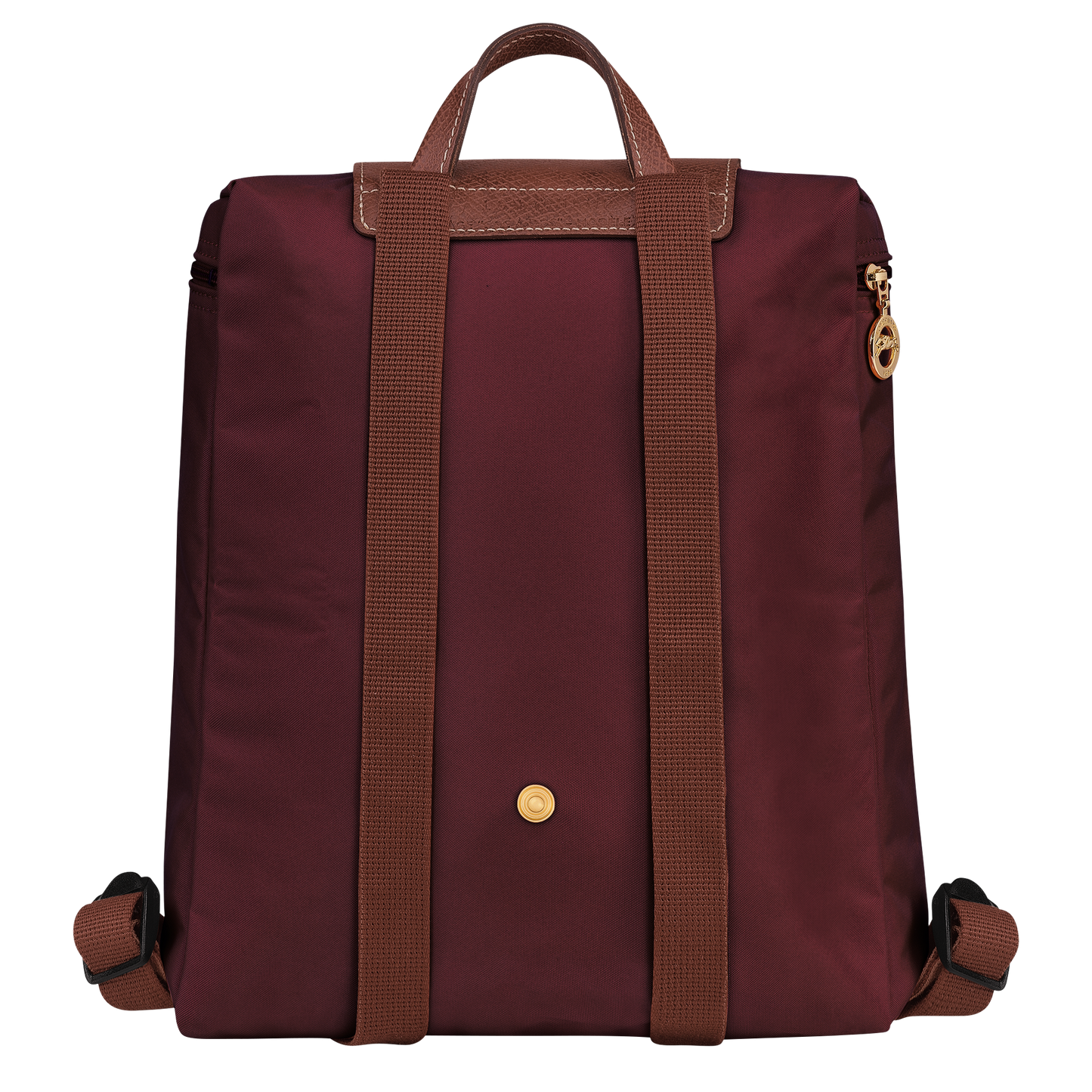 M Le Pliage Original Backpack Recycled Canvas - Bordeaux