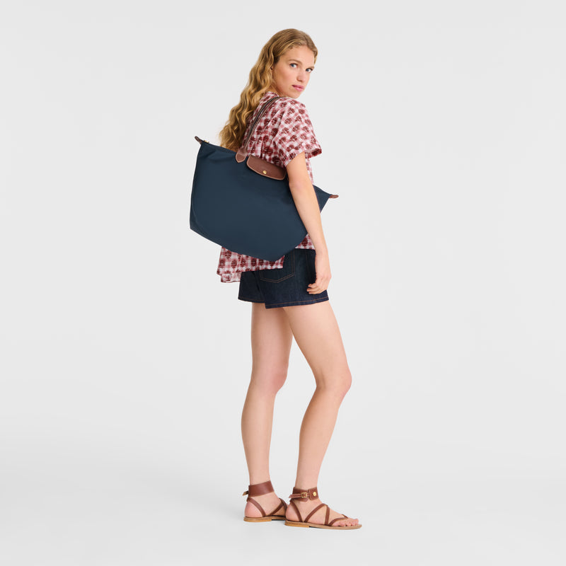 L LE PLIAGE ORIGINAL TOTE BAG Recycled Canvas - Navy