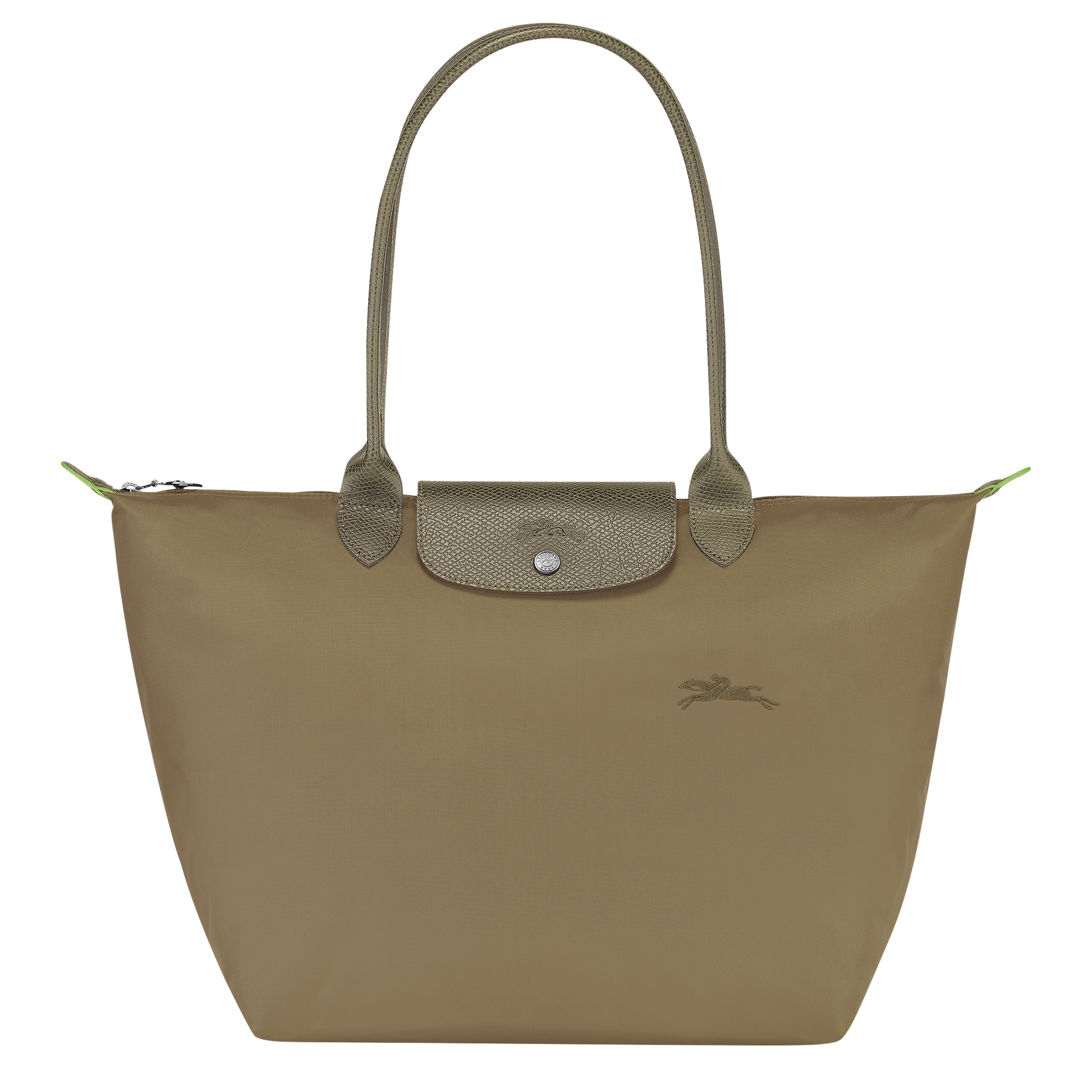 Le Pliage Green  Artichoke Tote bag L 