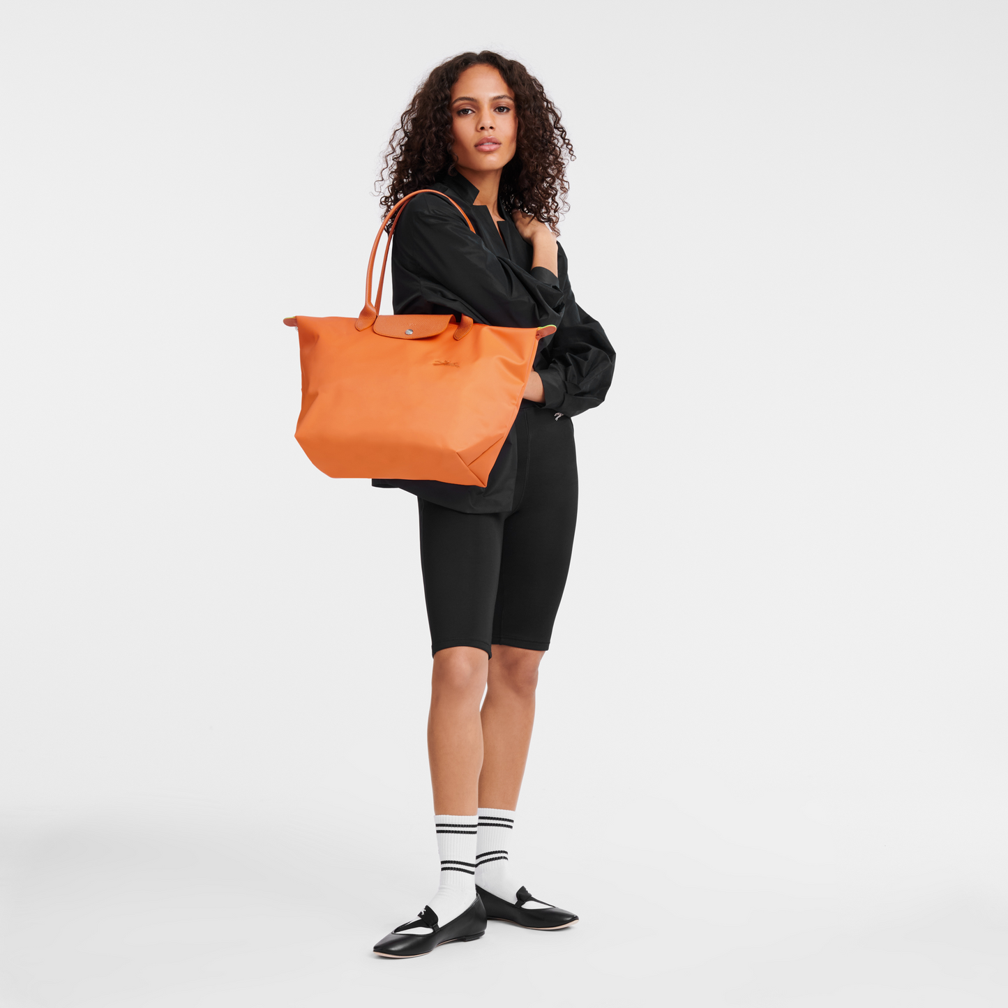 Le Pliage Green L Tote bag