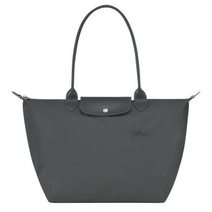 L LE PLIAGE GREEN SHOPPING BAG Recycled Canvas - Graphite