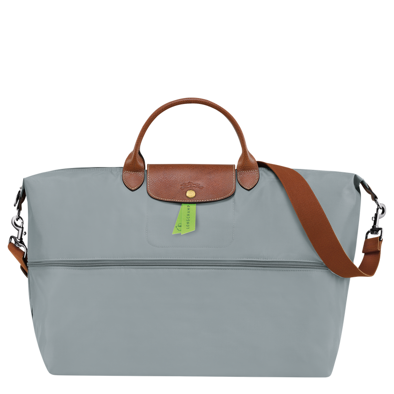 LE PLIAGE ORIGINAL TRAVEL BAG EXPANDABLE Steel - Recycled Canvas