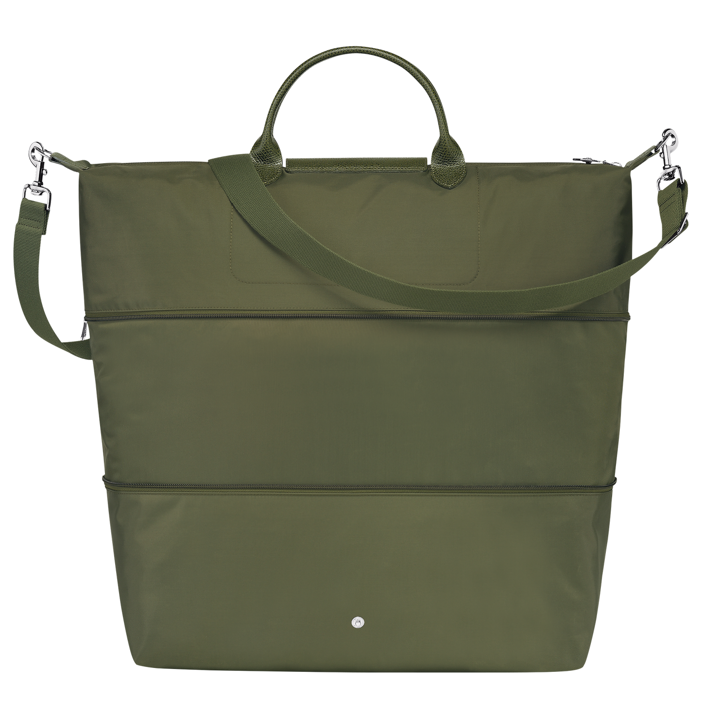 LE PLIAGE GREEN EXPANDABLE TRAVEL BAG Recycled Canvas - Forest