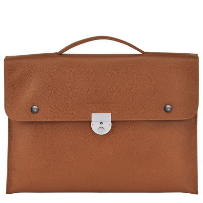 Le Foulonné  Caramel Briefcase S 