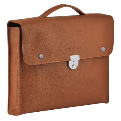 Le Foulonné  Caramel Briefcase S 