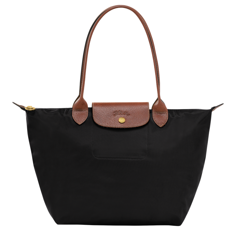 M LE PLIAGE ORIGINAL TOTE BAG Recycled Canvas - Black