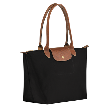 M LE PLIAGE ORIGINAL TOTE BAG Recycled Canvas - Black