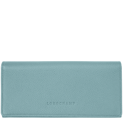 Le Foulonné  Eucalyptus Continental wallet 