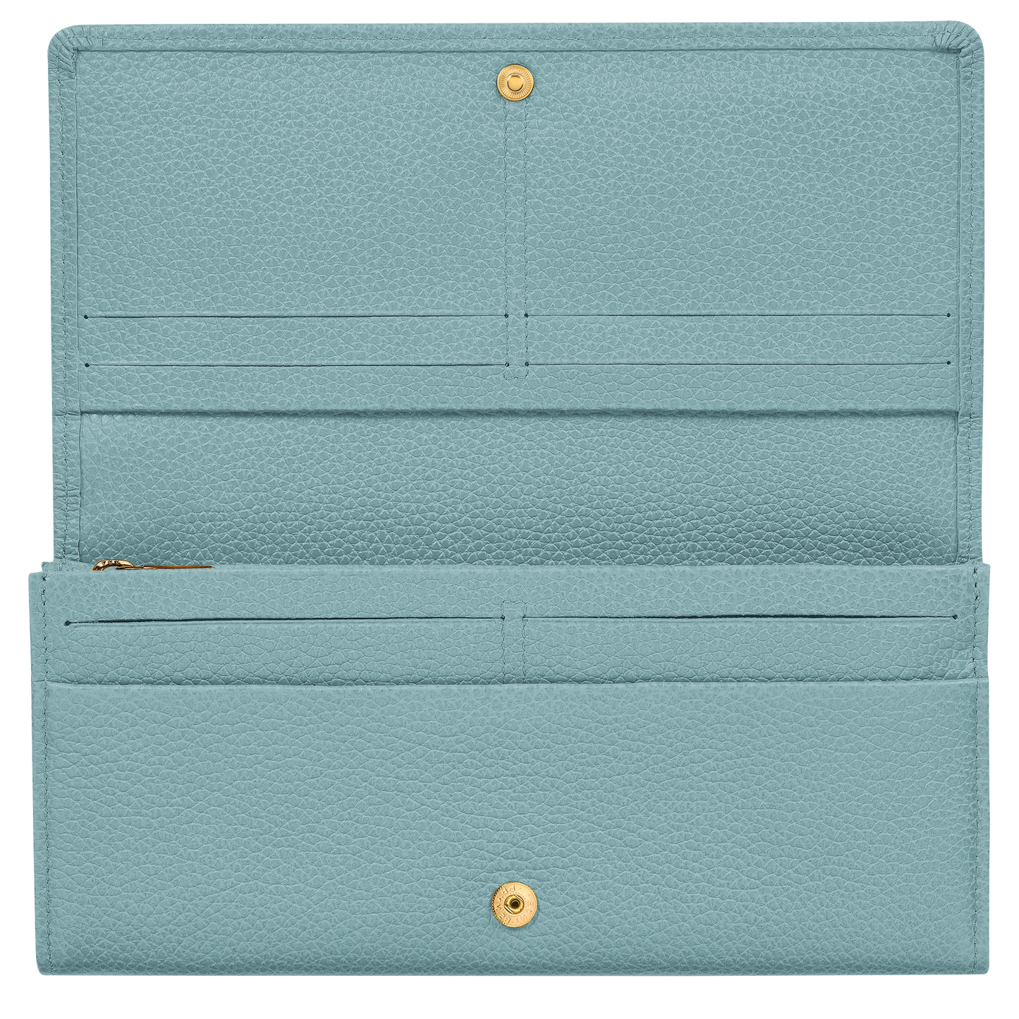 Le Foulonné  Eucalyptus Continental wallet 