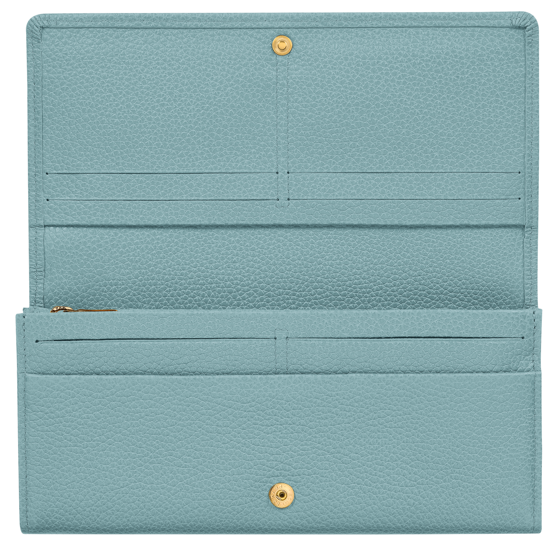 Le Foulonné  Eucalyptus Continental wallet 