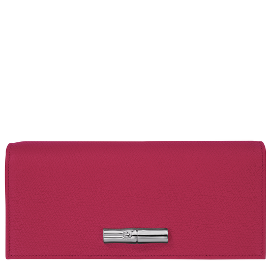 Le Roseau  Beetroot Flap wallet 