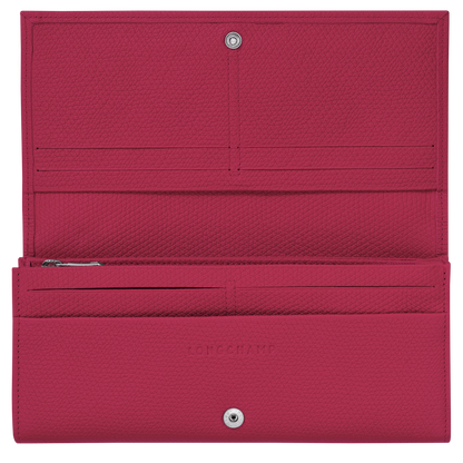 Le Roseau  Beetroot Flap wallet 