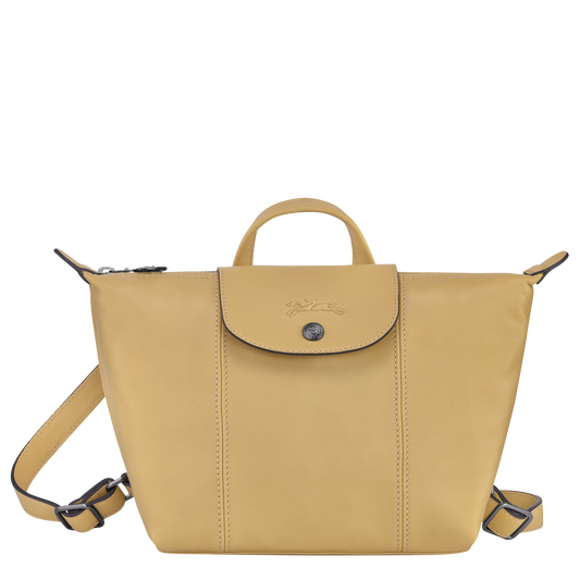 Le Pliage Cuir Backpack