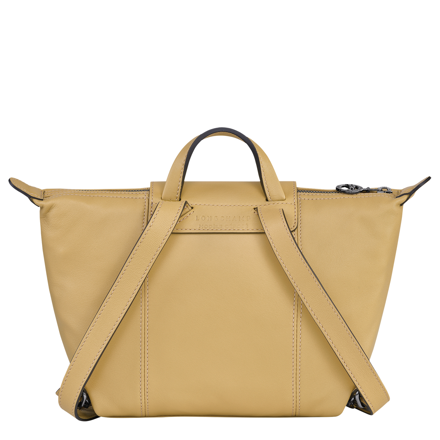 Le Pliage Cuir Backpack