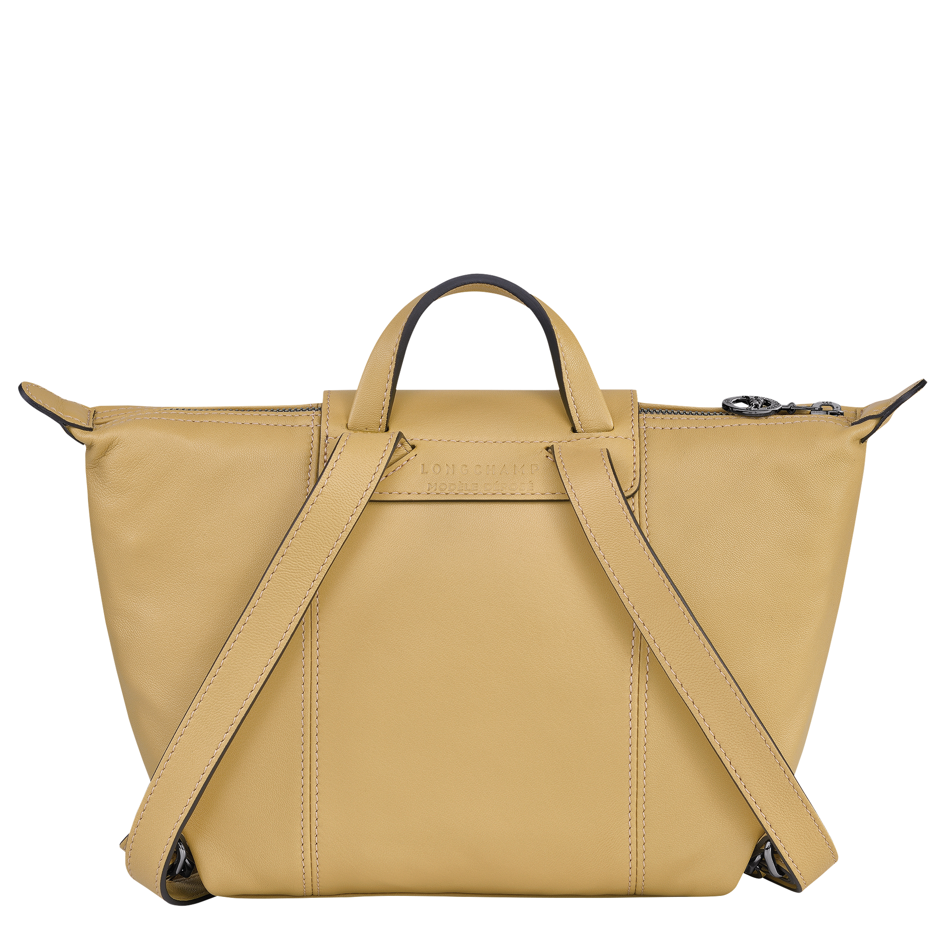 Le Pliage Cuir Backpack