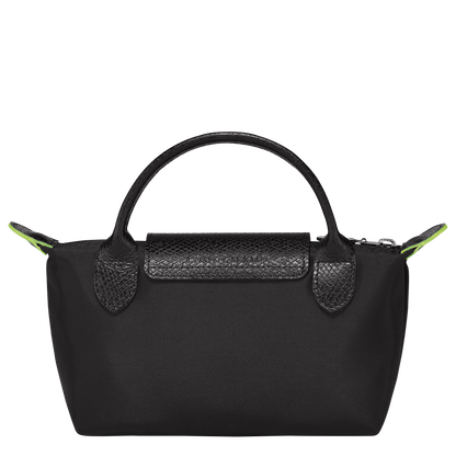 Le Pliage Green Pouch with Handle